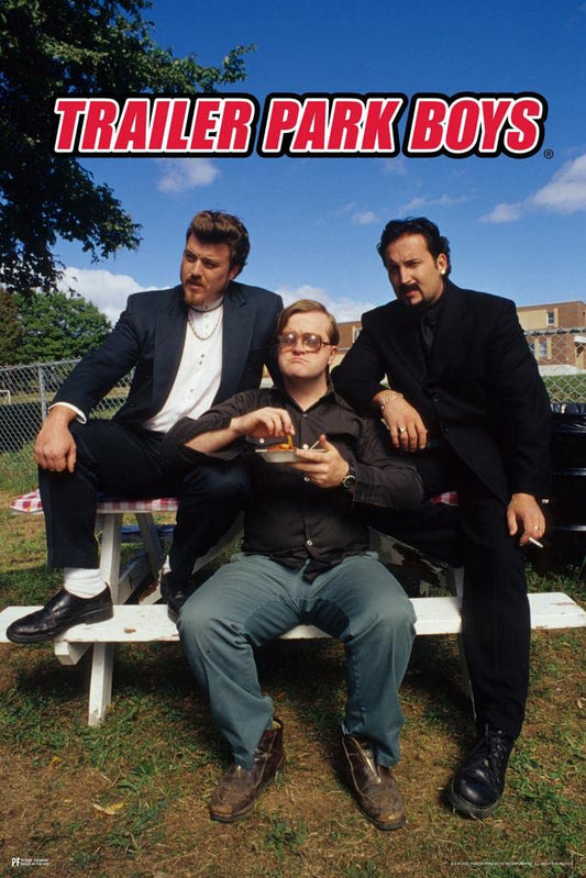 Trailer Park Boys Wall Art Poster Funny Comedy Sitcom Officially Licensed Merchandise Mr Bubble Glass TV Series Season 1 Merch Boys Room Picture Decoration Thick Paper Sign Print Picture 8x12
