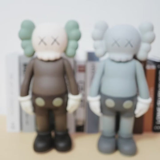 KAWS Iconic Figurine: PVC Collectible Model with XX Eyes for Home Decoration