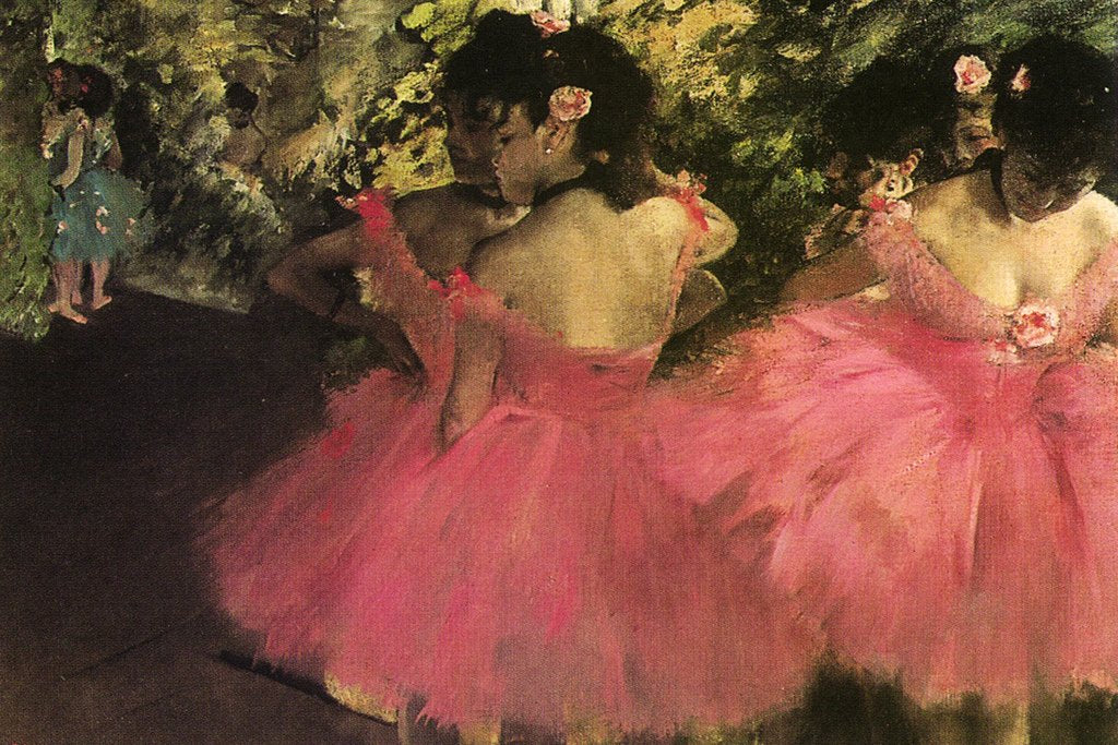 Edgar Degas Dancers In Pink Impressionist Art Posters Degas Prints and Posters Ballerina Posters for Wall Painting Edgar Degas Wall Art French Cool Wall Decor Art Print Poster 12x18