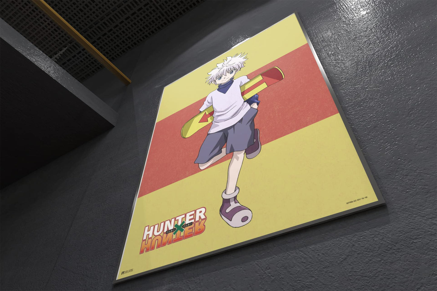 Hunter X Hunter Wall Art Anime Posters Modern Anime Merch Wall Decor Killua Manga Series Cool Home Living Room Bedroom Artwork Decorations Japanese Manga Fans Cool Wall Decor Art Print Poster 12x18