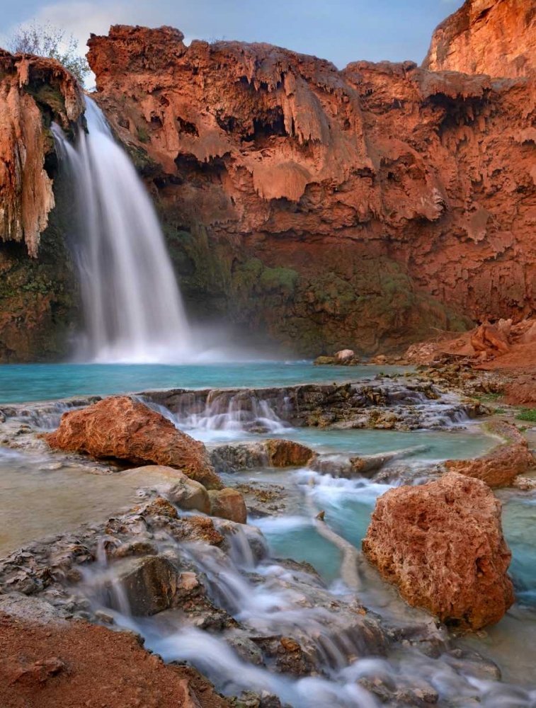 Havasu Falls Grand Canyon Arizona Poster Print by Tim Fitzharris (11 x 14)
