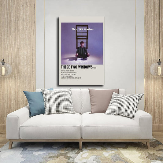 This Two Windows Poster Alec Music Album Benjamin Poster Wall Art Decor Print Canvas Poster for Living Room Bedroom Unframe-style 12x18inch(30x45cm)