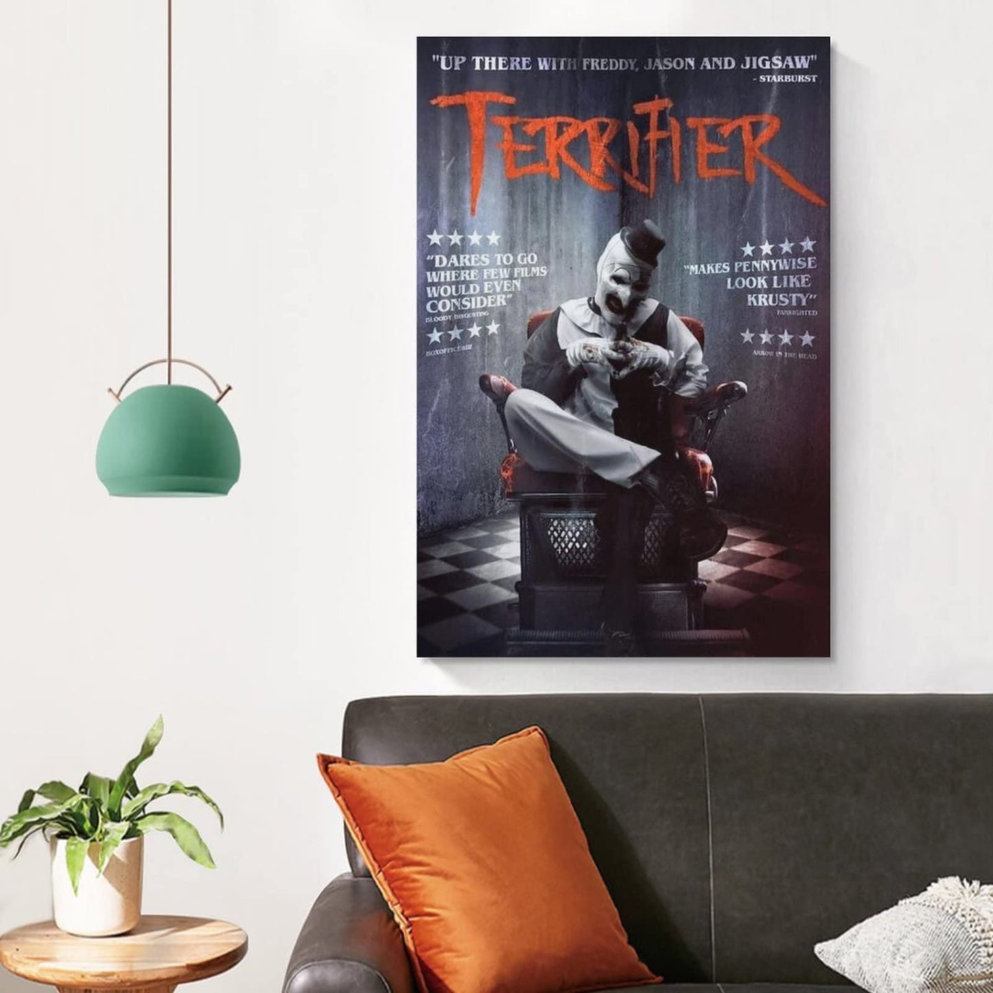 Terrifier 2 Poster 2022 New Movie Poster Canvas Art Poster And Wall Art Picture Print Modern Family Bedroom Decor Posters Unframe 12x18inch(30x45cm)