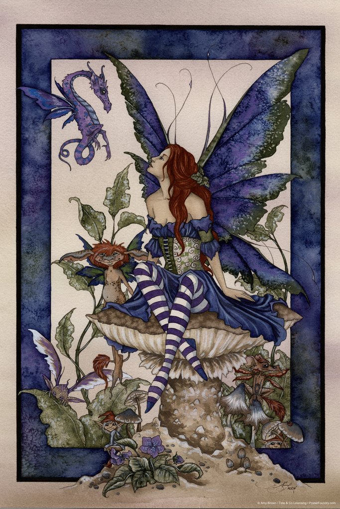Fairy Core Room Decor Wall Over The Garden Poster Cool Wall Decor Art Print Poster 12x18
