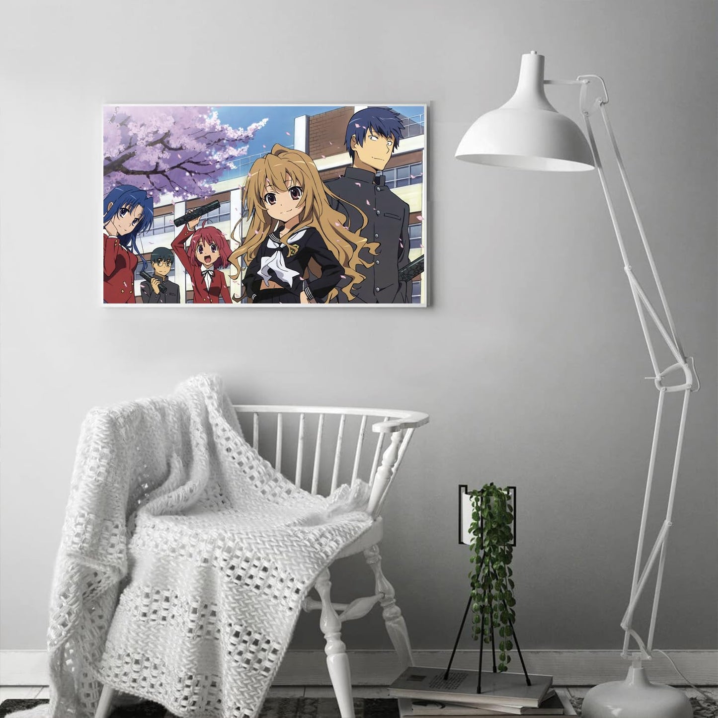 Toradora! - Poster 11 x 17 inch Poster Print Frameless Art Gift 28 x 43 cm Matte Paper Surface