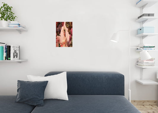 Melanie Martinez Poster Flower Crown Photo MM3 Crybaby Detention K12 Album Art Music Songs Merch Merchandise Soap Pacify Her Dollhouse Aesthetic Cool Wall Decor Art Print Poster 12x18