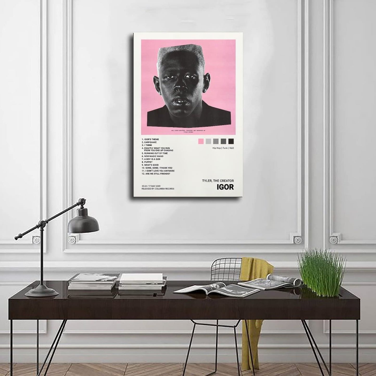 IGOR Music Album Cover Posters Unframe: 12x18inch(30x45cm) Canvas Poster Wall Art Decor Print Picture Paintings for Living Room Bedroom Decoration