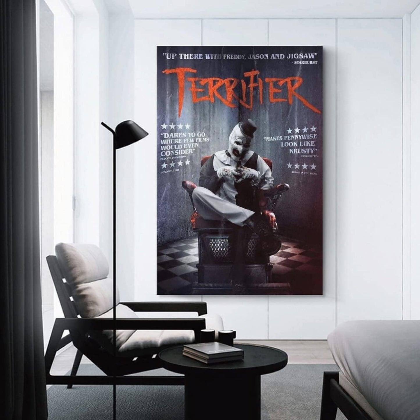 Terrifier 2 Poster 2022 New Movie Poster Canvas Art Poster And Wall Art Picture Print Modern Family Bedroom Decor Posters Unframe 12x18inch(30x45cm)
