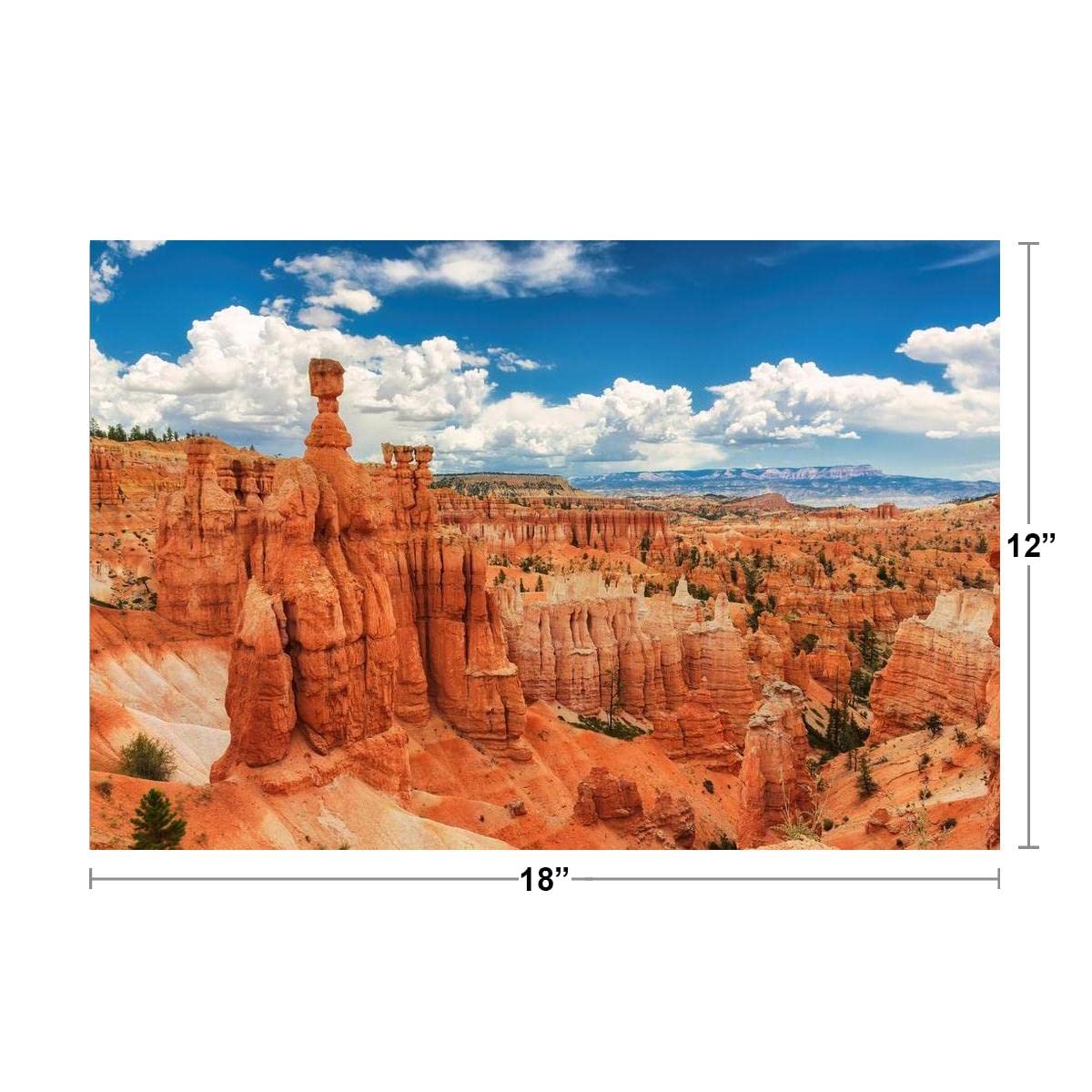 Incredible Bryce Canyon National Park Utah Photo Photograph Cool Wall Decor Art Print Poster 18x12