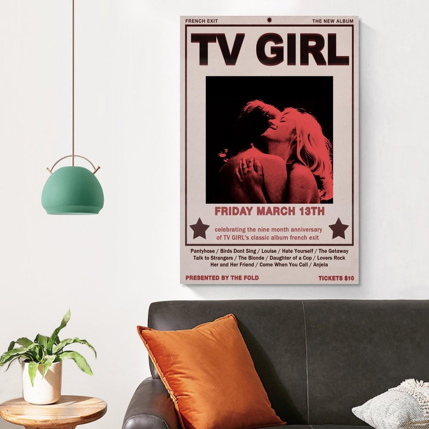 QMena Tv Girl Vintage Poster Music Posters Retro Posters High Definition Printed Posters And Canvas Printed Wall Art Posters Are Used for Room Decor 12x18inch(30x45cm) Unframe-style