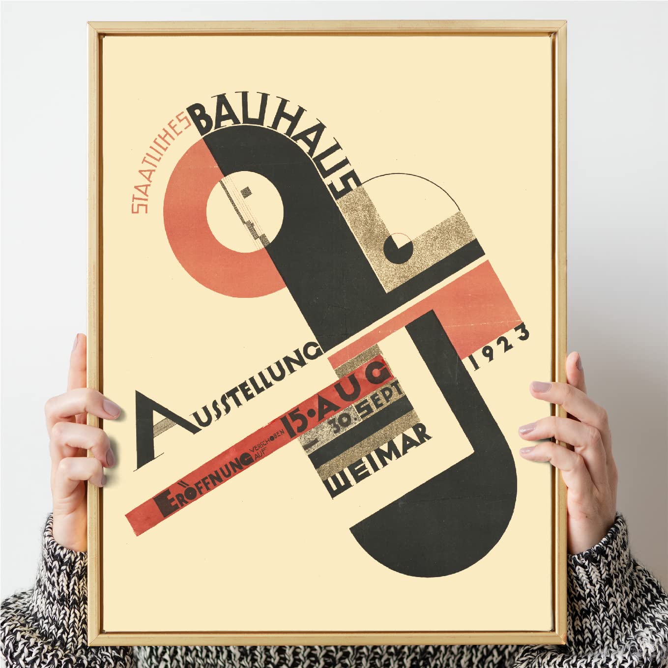 Ink Inc. Gallery Wall | Bauhaus Exhibition Posters Museum Art Prints | Minimalist Modern Decor | Set of 6 8x10 | Unframed