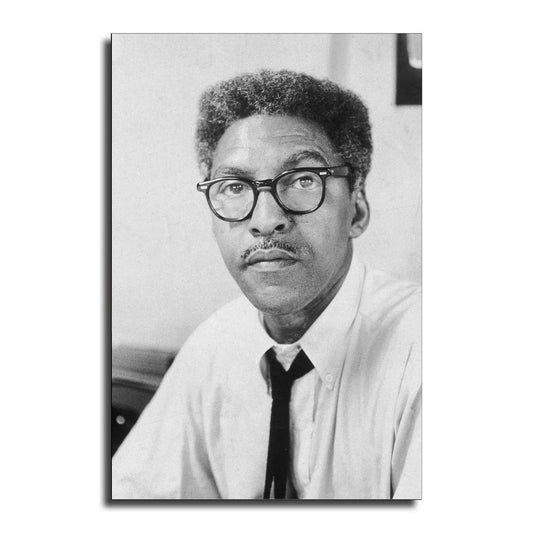 ZEEZFA Inspirational Quotes by Bayard Rustin Canvas Art Poster and Wall Art Picture Print Modern Family Bedroom Decor Posters 08x12inch(20x30cm)