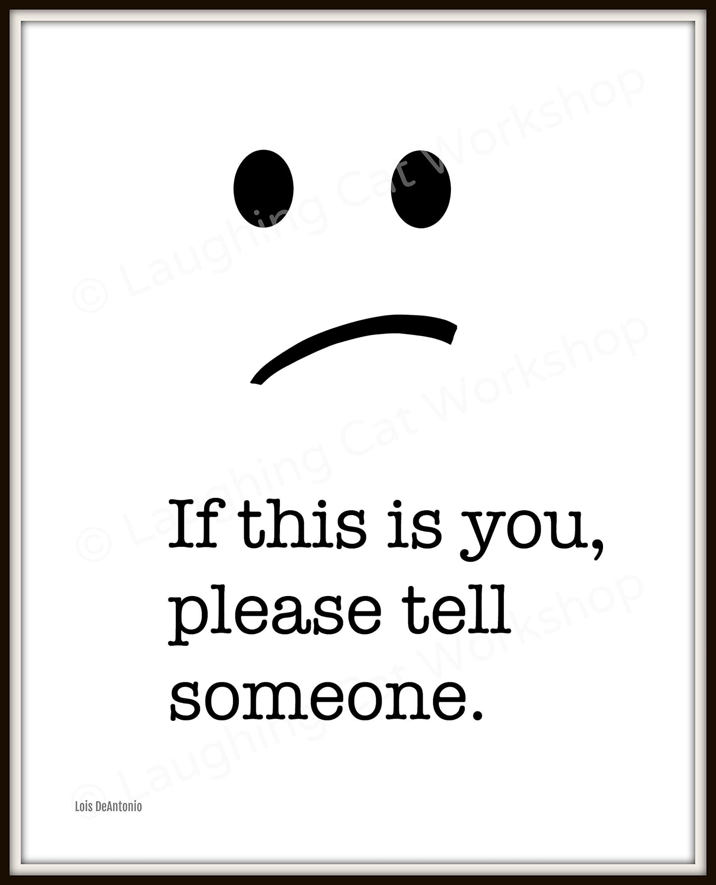 Mental Health Education Poster Psychology quote art for Children Back to School Counselor print Depression Help for Kids Teens Boys Girls School Nurse Doctors Suicide Prevention print