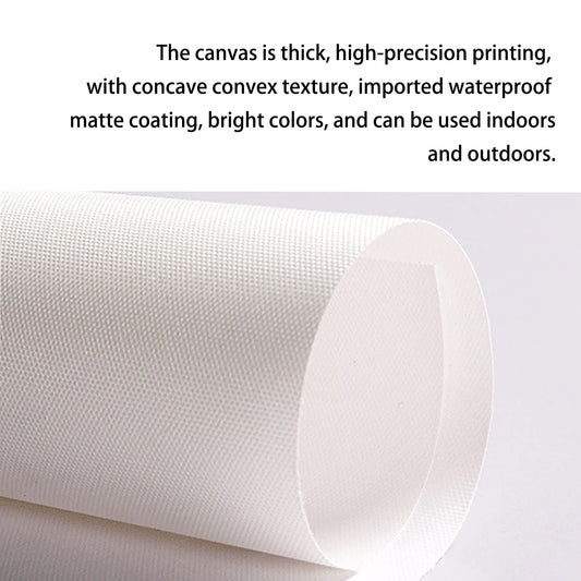 Kang photogift Custom Posters Upload Images 11x14 Inch,Personalized Pictures to Canvas for Wall, Custom Canvas Prints with Your Photos for Lovers Family Pet, Only Canvas Unframed