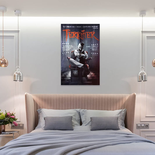 Terrifier 2 Poster 2022 New Movie Poster Canvas Art Poster And Wall Art Picture Print Modern Family Bedroom Decor Posters Unframe 12x18inch(30x45cm)