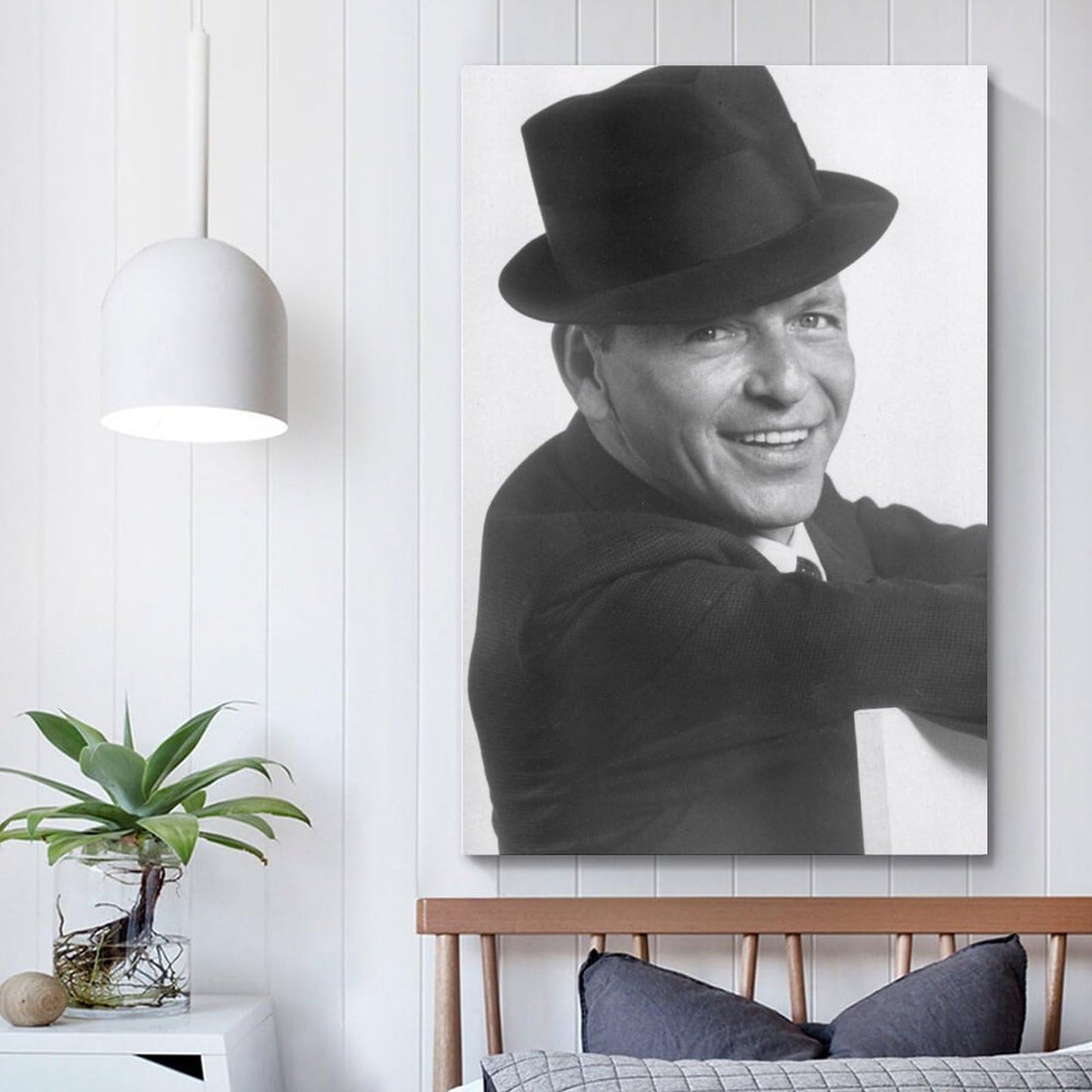 Frank Sinatra Posters Photography Pictures Vintage Prints Celebrity Culture Artwork Picture Walls For Room Living Room Porch Decoration16x24inch(40x60cm) Unframe-style