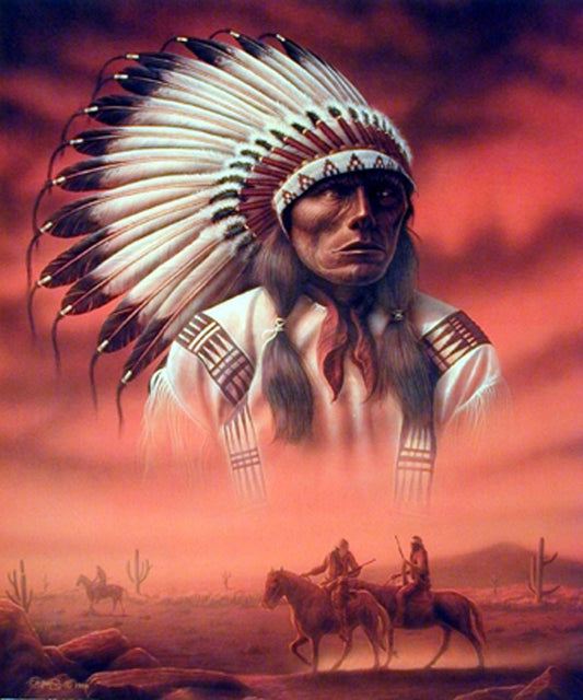 Native American Indian Chief Picture Three Set 8x10 Wall Decor Art Print Posters