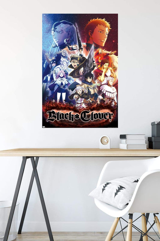 Trends International Black Clover - One Sheet Wall Poster, 22.375" x 34", Unframed Version