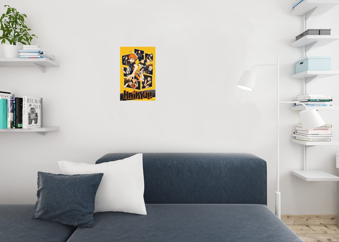 Haikyuu Poster Karasuno High School Volleyball Team Shoyo Anime Stuff Haikyuu Manga Haikyu Anime Poster Crunchyroll Streaming Anime Merch Animated Series Show Cool Wall Decor Art Print Poster 12x18