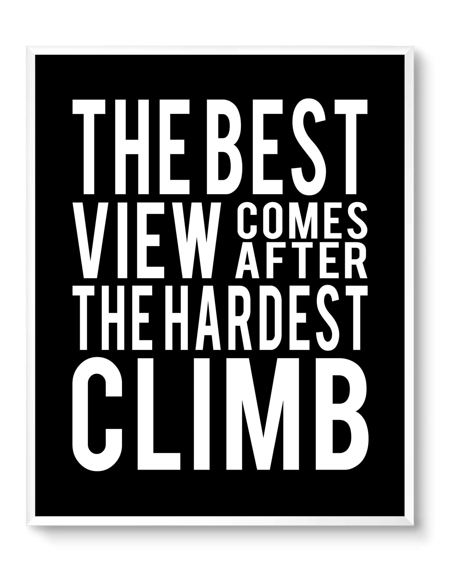Brooke & Vine Motivational Quotes Wall Decor Posters Inspirational Wall Art Prints (UNFRAMED 8 x 10) Classroom Decorations - Office, Bedroom, Dorm, Cubicle, Gym (Goals, Grit - Black Background)