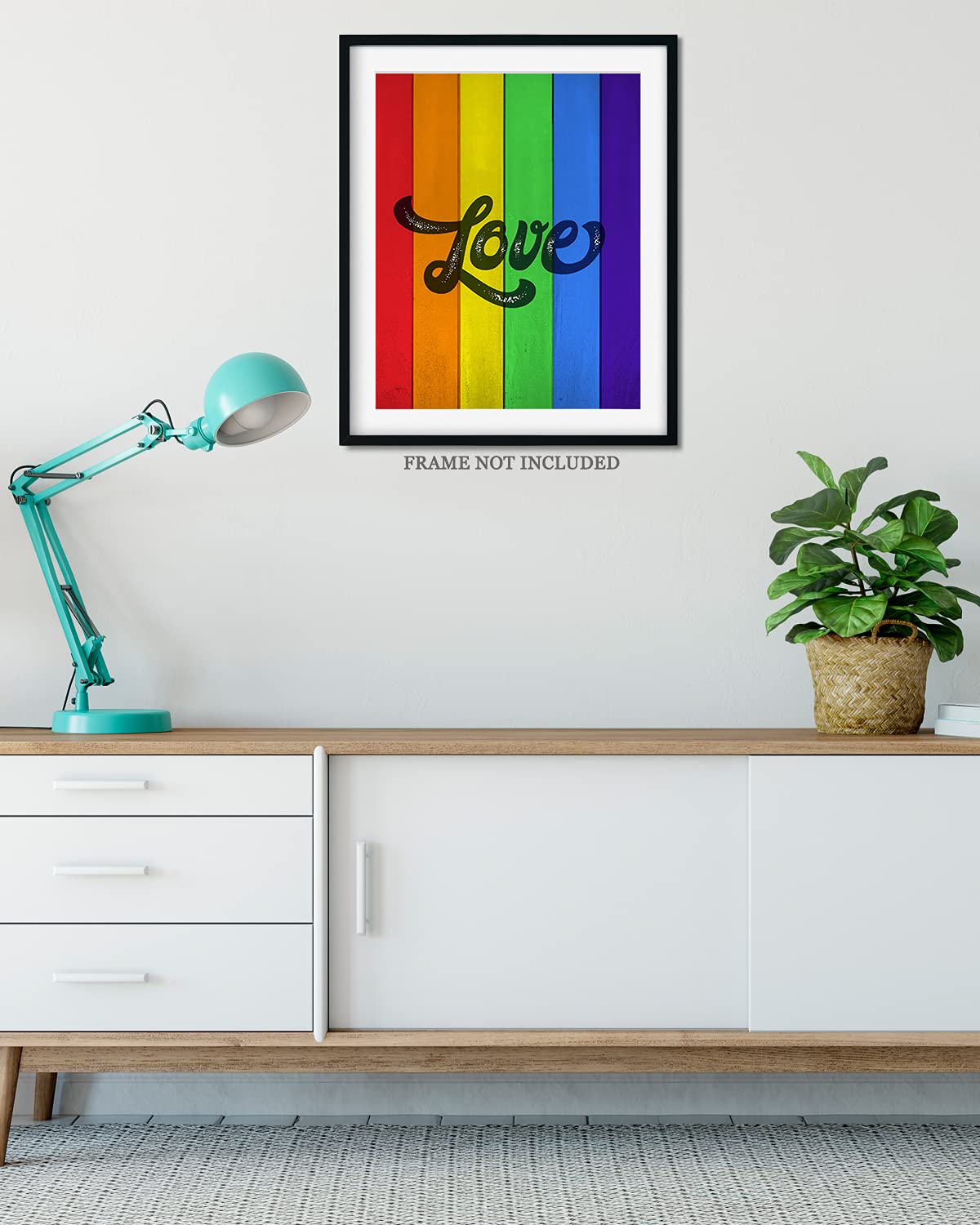 LGBTQ Accessories Wall Art - LGBTQ Rights - Gay Pride Poster, Print or Canvas - LGBTQ Pride Gifts - Lesbian Gifts - LGBTQ Decorations - Gay Pride Signs - 8x10 unframed print