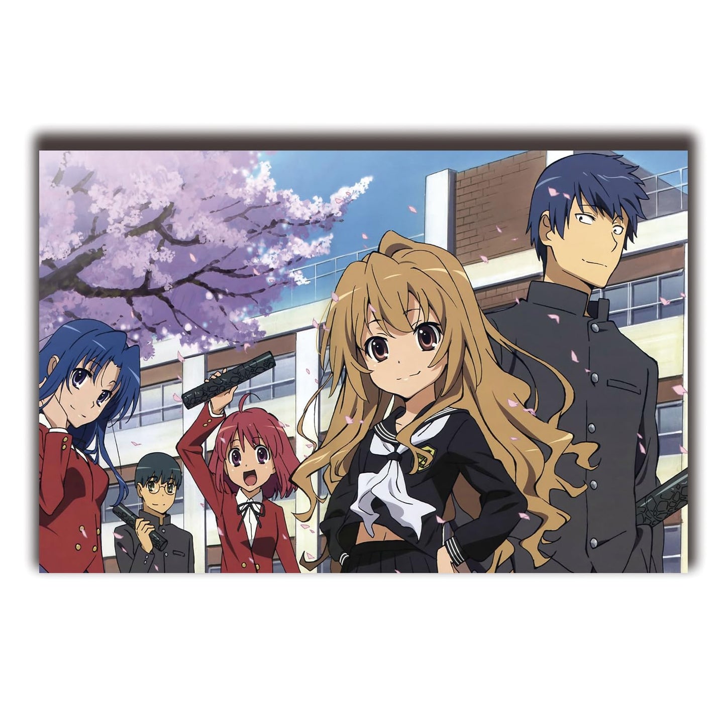 Toradora! - Poster 11 x 17 inch Poster Print Frameless Art Gift 28 x 43 cm Matte Paper Surface