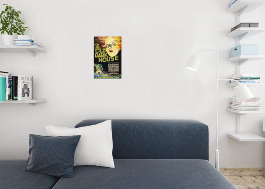 The Old Dark House Bela Lugosi Retro Vintage Horror Movie Poster Horror Movie Merchandise Horror Decor Memorabilia Spooky Scary Halloween Decorations Cool Wall Decor Art Print Poster 12x18
