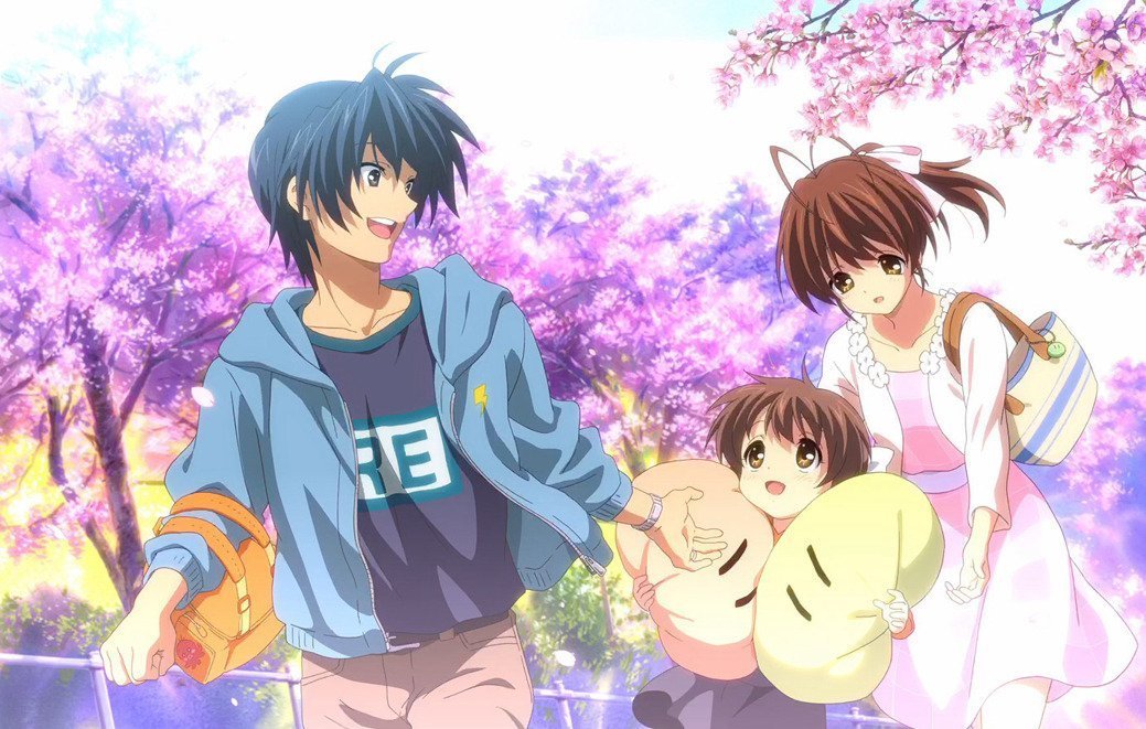 NewBrightBase Clannad After Story Fabric Cloth Rolled Wall Poster Print - Size: (36" x 24" / 20" x 13")
