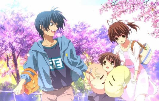 NewBrightBase Clannad After Story Fabric Cloth Rolled Wall Poster Print - Size: (36" x 24" / 20" x 13")
