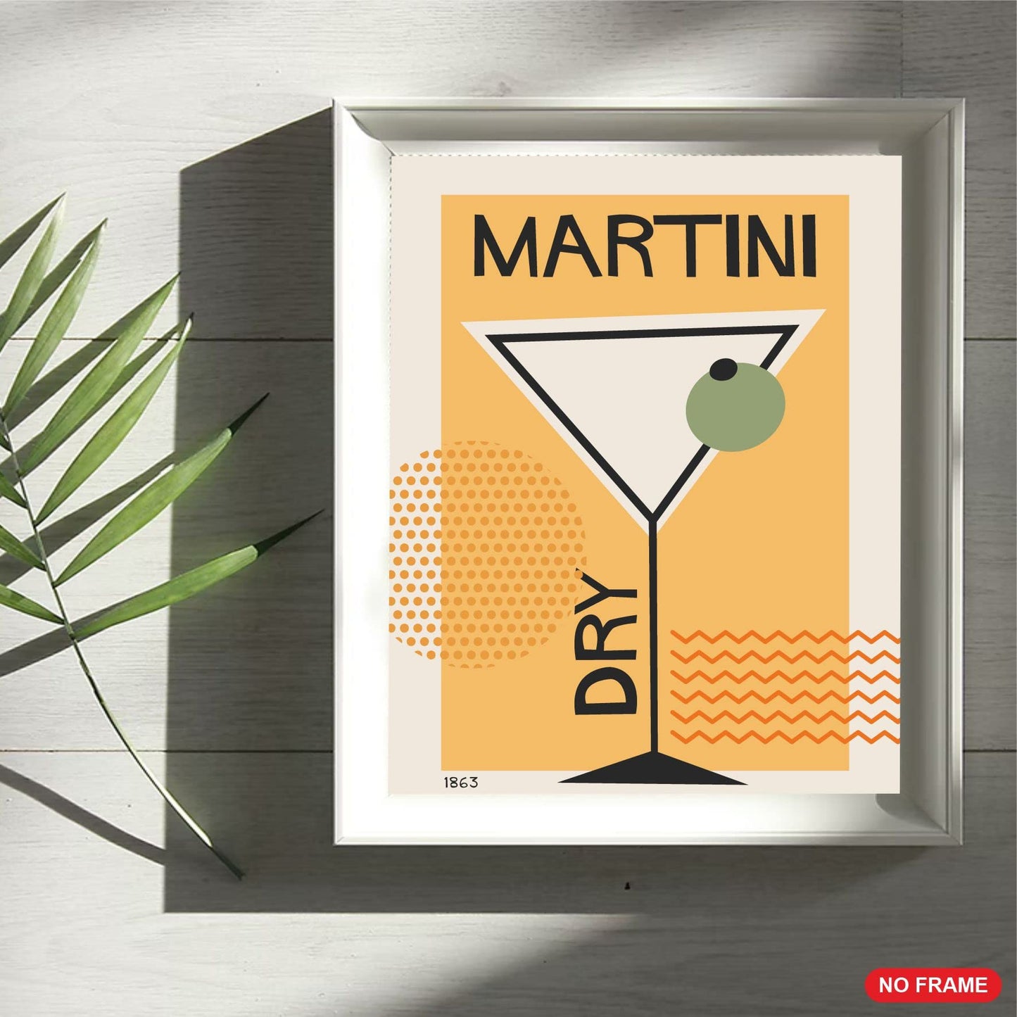 Print A To Z Cocktail Wall Art Poster Prints Decor Set, UNFRAMED Set of 6 ( 8''x10'' ), Bar Wall Decor, Office Apartment Wall Decor Home Bar Accessories, Bar Cart Decor Cocktail Poster