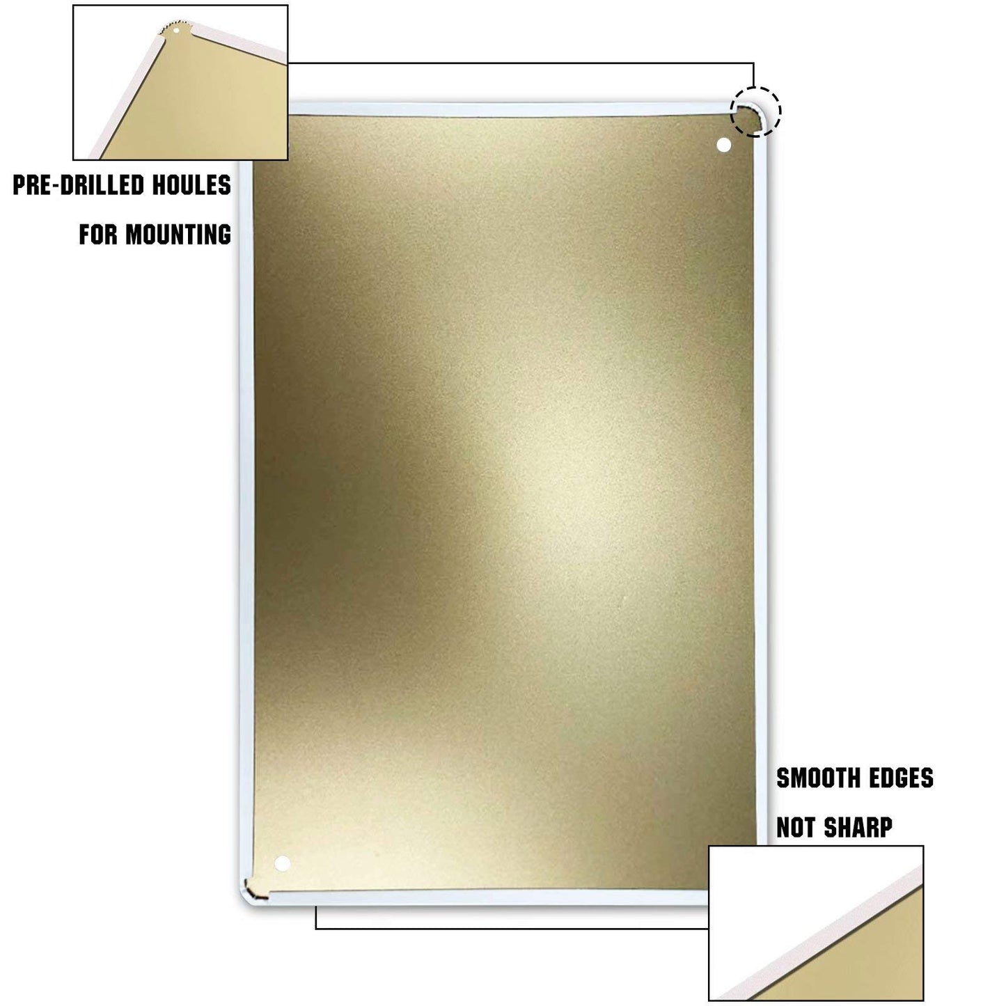 JIUFOTK Retro Tin Sign Astrology Knowledge Cafe Bar Club Wall Decoration Metal Sign Art Printing Poster 12x16 Inch