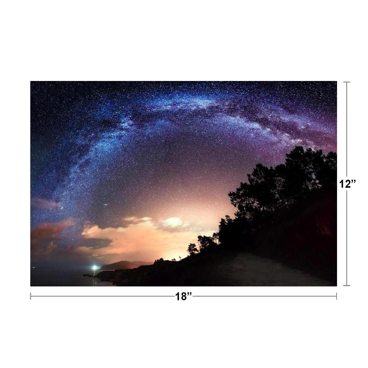 Our Galaxy The Milky Way Photo Photograph Cool Wall Decor Art Print Poster 18x12