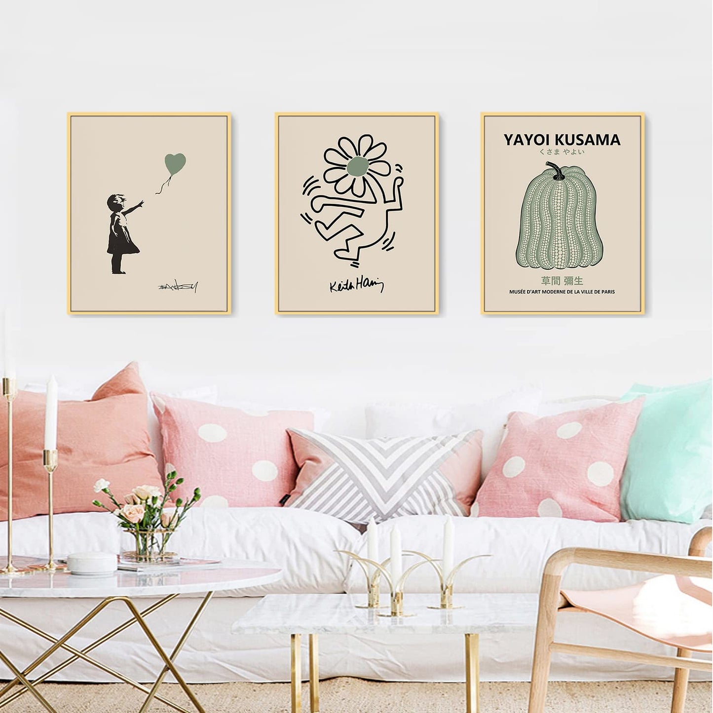 Sage Green Room Decor Aesthetic Matisse Prints Gallery Wall Art Prints Exhibition Poster Living Room Office Bedroom | Pack of 6, Unframed 8x10