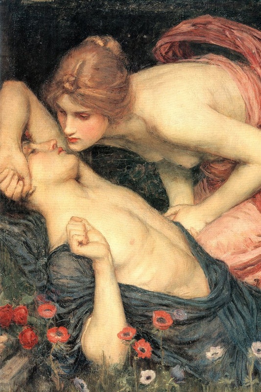 John William Waterhouse Awakening Of Adonis Poster 1899 Painting Romanticism Style Oil On Cool Wall Decor Art Print Poster 12x18
