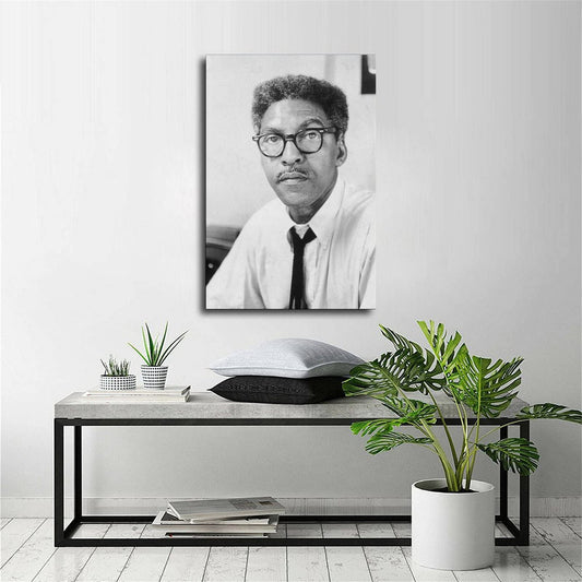 ZEEZFA Inspirational Quotes by Bayard Rustin Canvas Art Poster and Wall Art Picture Print Modern Family Bedroom Decor Posters 08x12inch(20x30cm)