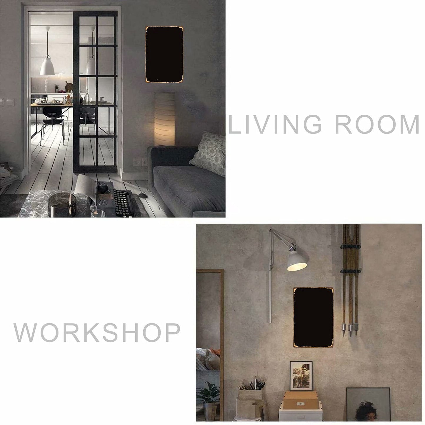 JIUFOTK Retro Tin Sign Astrology Knowledge Cafe Bar Club Wall Decoration Metal Sign Art Printing Poster 12x16 Inch