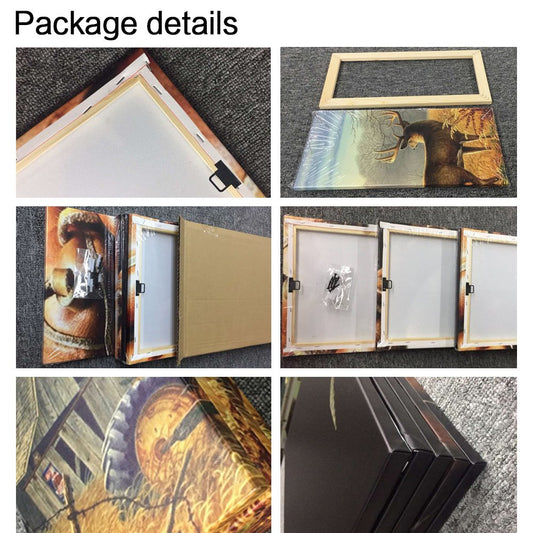 Wall Art Constellation Cancer Modern Painting Print Zodiac Constellation Poster Modern Wall Art Canvas Artwork for Living Room Home Bathroom Bedroom Office Decoration Ready to Hang - 18"W x 12"H