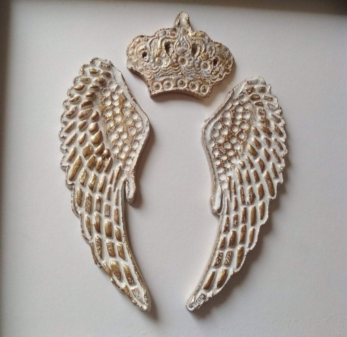 Angel wings wall decor (7.87x7.87) in