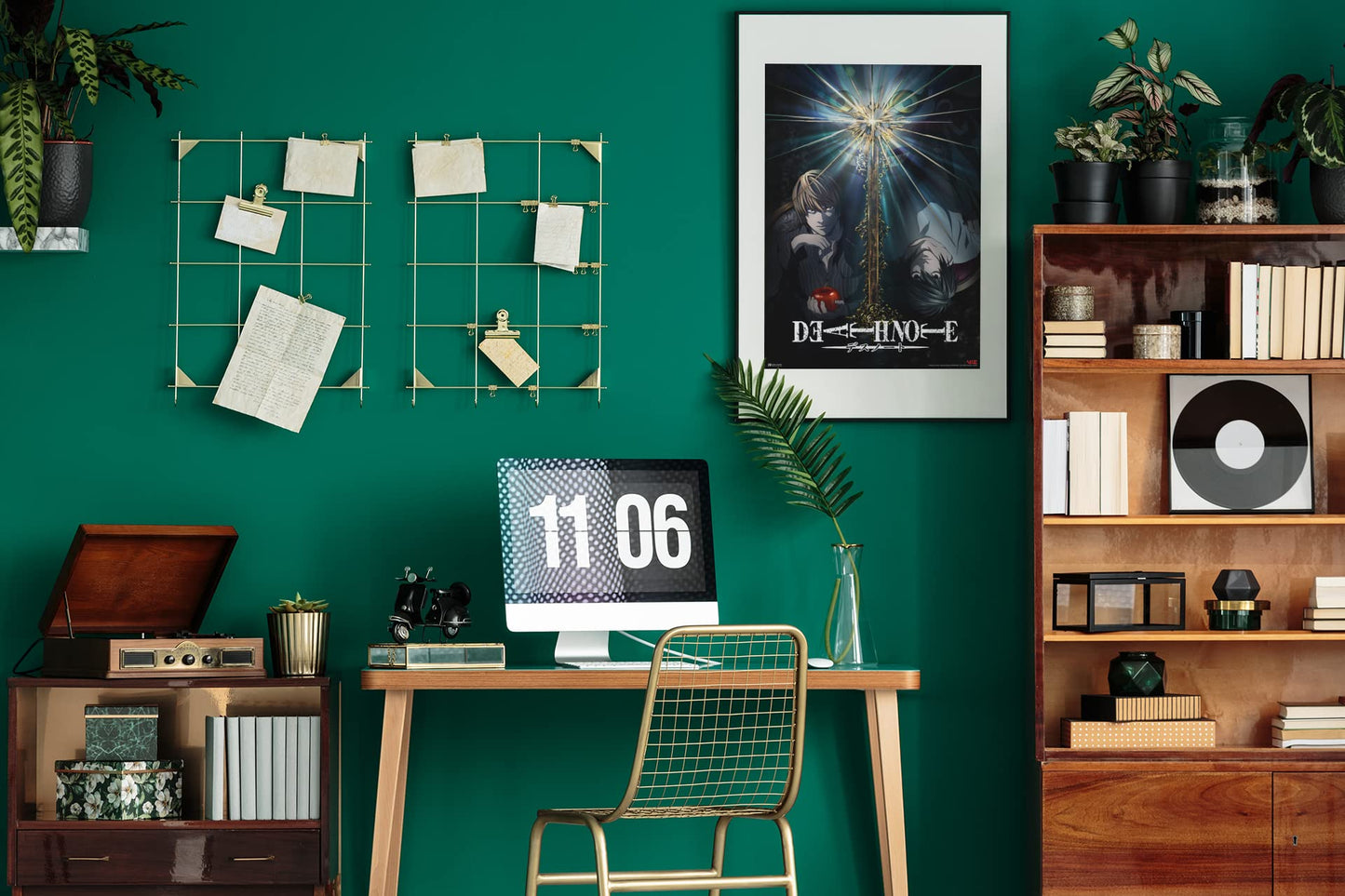 Death Note Light Yagami Anime Merch Cool Wall Decor Art Print Poster 12x18