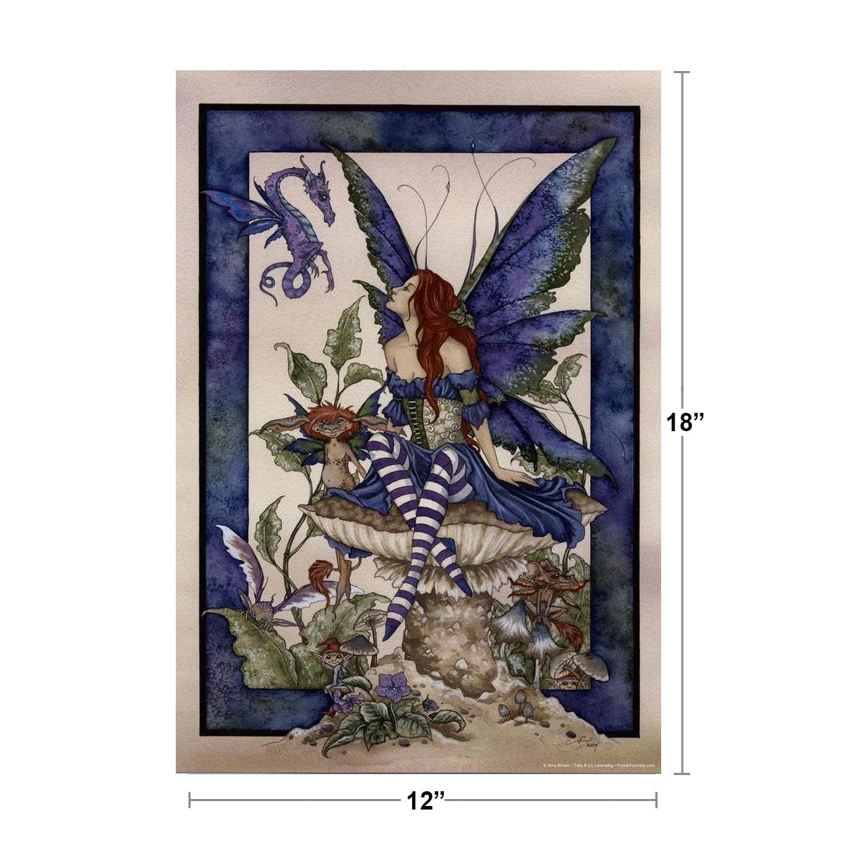 Fairy Core Room Decor Wall Over The Garden Poster Cool Wall Decor Art Print Poster 12x18