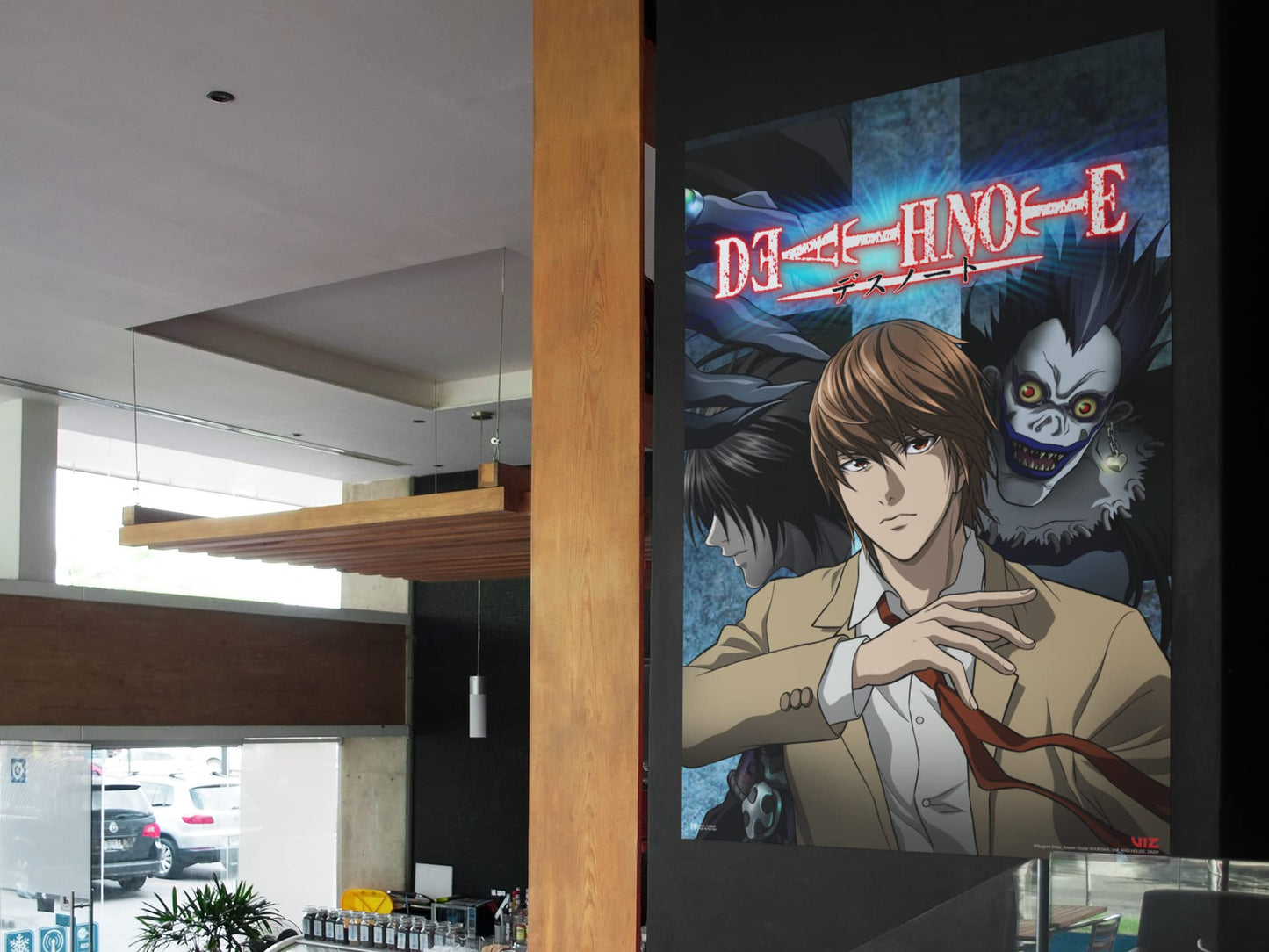 Death Note Anime Merch Wall Decor Movie Posters Anime Stuff Teen Boy Dorm Room Bedroom Decor Aesthetic Manga Series Wall Poster Modern Anime Birthday Cool Wall Decor Art Print Poster 12x18