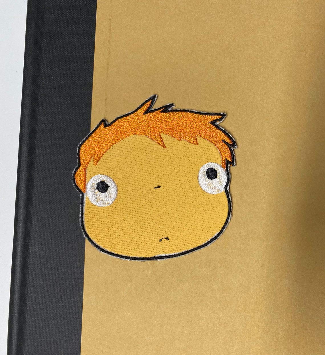 Chibi Ponyo Goldfish Face Character Iron-on Patch