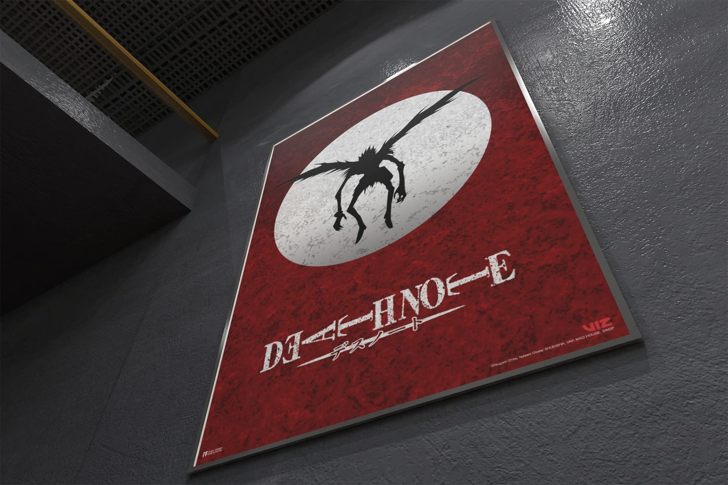 Death Note Poster Anime Merch Poster Cool Anime Posters Decorative Wall Decor Modern Teen Boys Room Bedroom Decor Aesthetic Anime Manga Series Ryuk Cool Wall Decor Art Print Poster 12x18