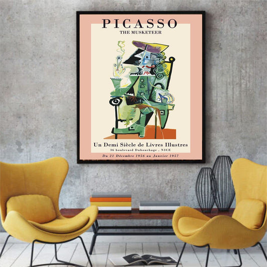 Salvador Dali Matisse Picasso Van Gogh Kandinski Basquiat Poster Prints, Mix artist Wall Decor Poster Prints, Matisse Room Decor, Kandinski Wall Decor, Mix Artist Wall Art