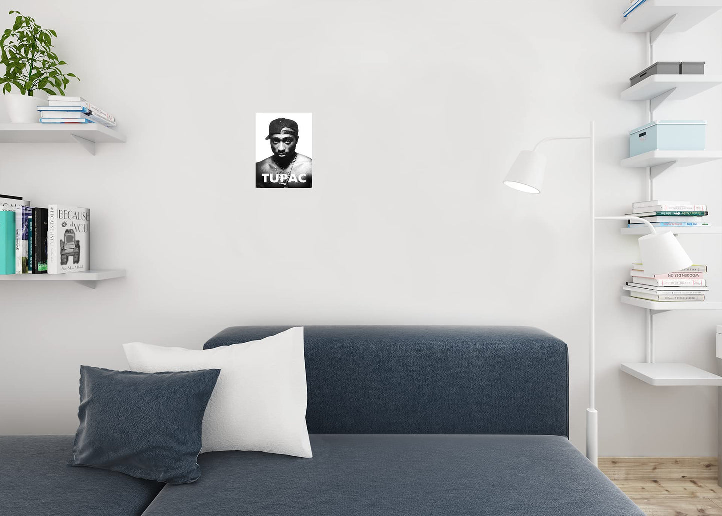 Tupac Posters 2Pac Poster Gold Chains Portrait 90s Hip Hop Rapper Posters For Room Aesthetic Mid 90s 2Pac Memorabilia Rap Posters Music Merchandise Merch Thick Paper Sign Print Picture 8x12