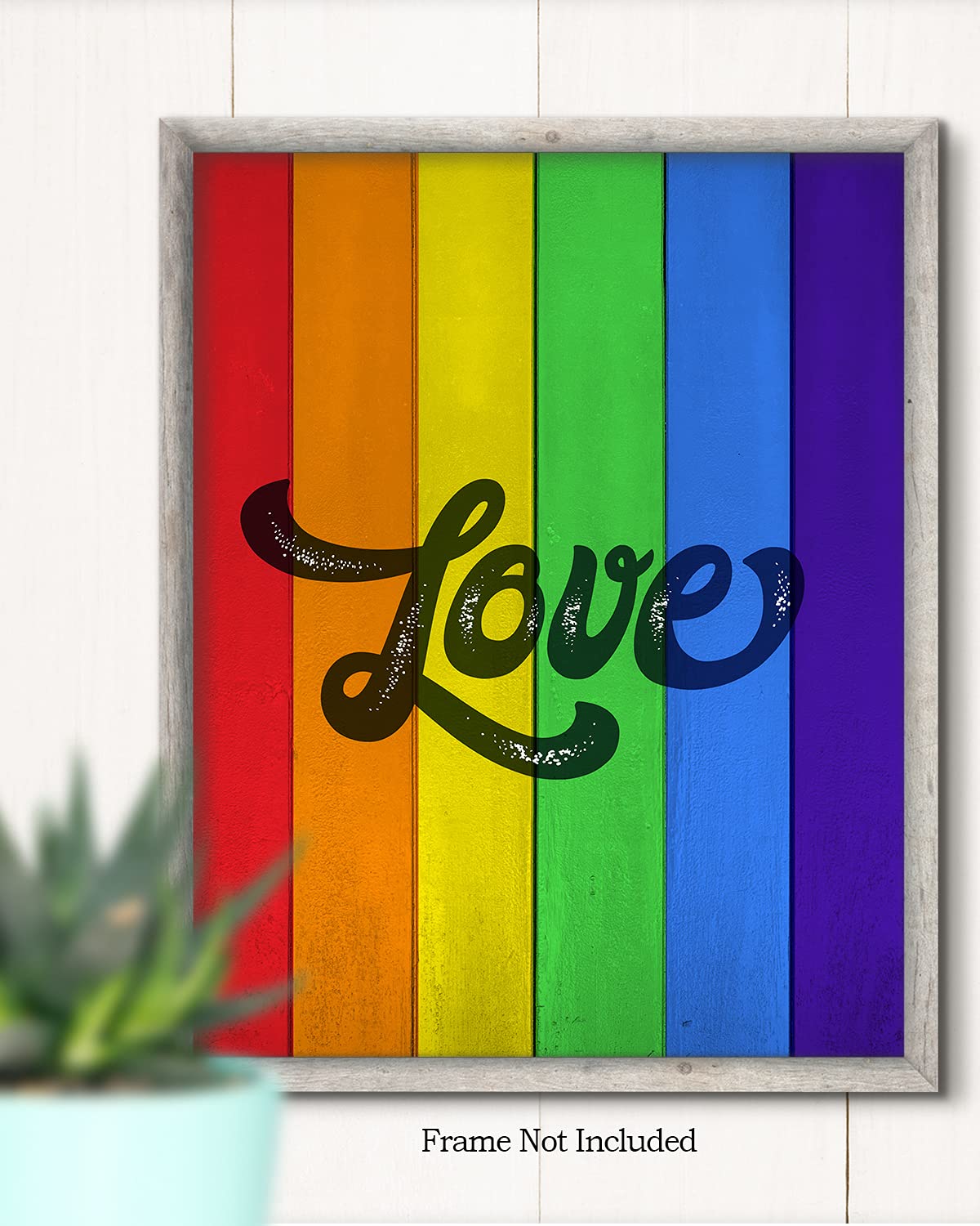 LGBTQ Accessories Wall Art - LGBTQ Rights - Gay Pride Poster, Print or Canvas - LGBTQ Pride Gifts - Lesbian Gifts - LGBTQ Decorations - Gay Pride Signs - 8x10 unframed print