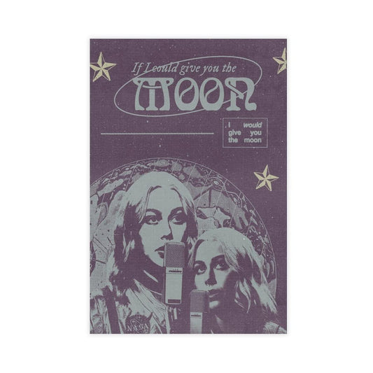 Phoebe Bridgers Moon Song Music 4 Canvas Poster Wall Art Decor Print Picture Paintings for Living Room Bedroom Decoration Unframe-style 12x18inch(30x45cm)