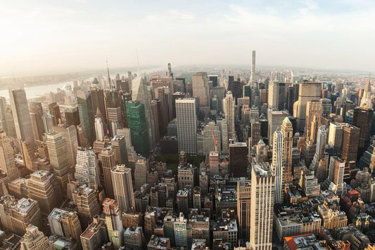 New York City Manhattan Aerial View Photo Cool Wall Decor Art Print Poster 12x18