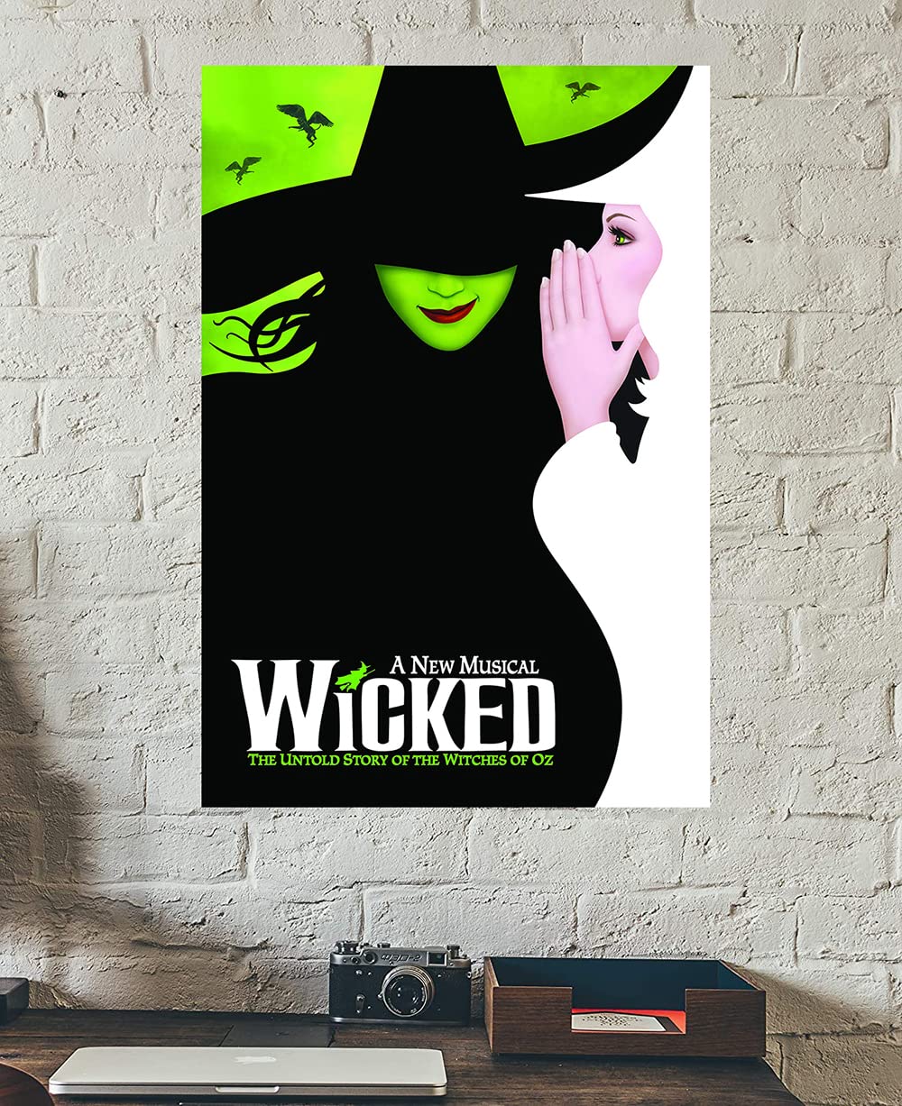 Poster Canvas Art Prints 14x20 inch for ation No Framed NEW W Wicked (Broadways)