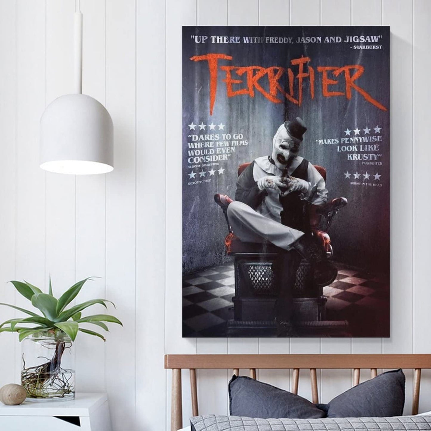 Terrifier 2 Poster 2022 New Movie Poster Canvas Art Poster And Wall Art Picture Print Modern Family Bedroom Decor Posters Unframe 12x18inch(30x45cm)